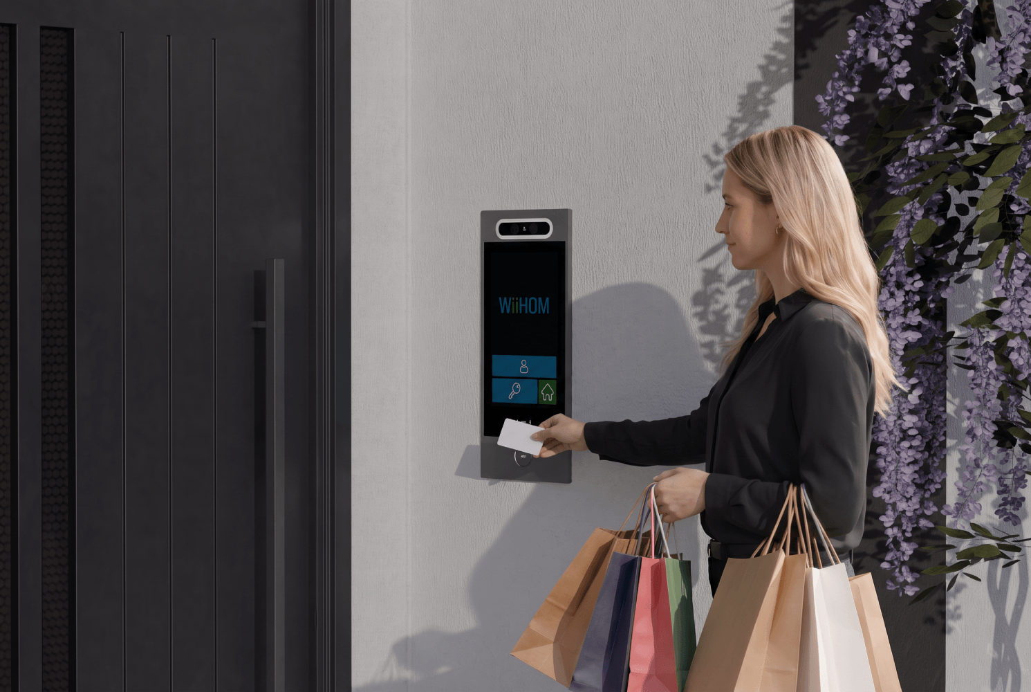 WiiCOM B10 RFID Kart ve Dinamik QR Geçiş