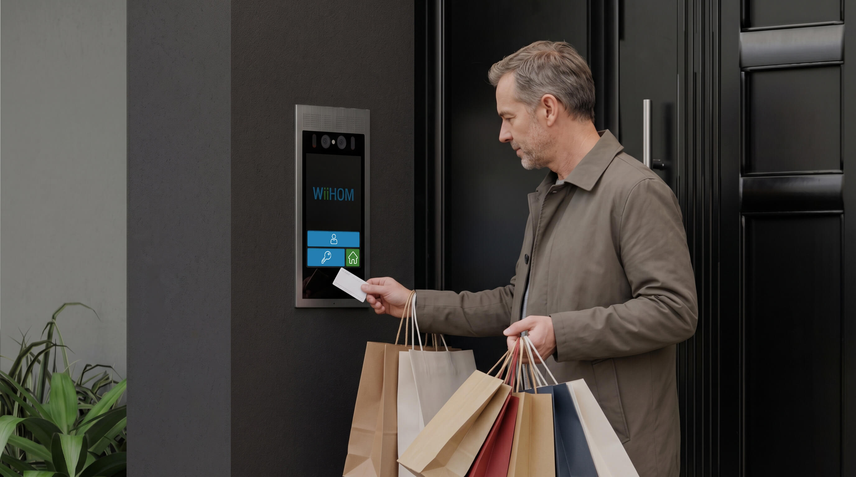 WiiCOM B8 RFID Kart ve Dinamik QR Geçiş